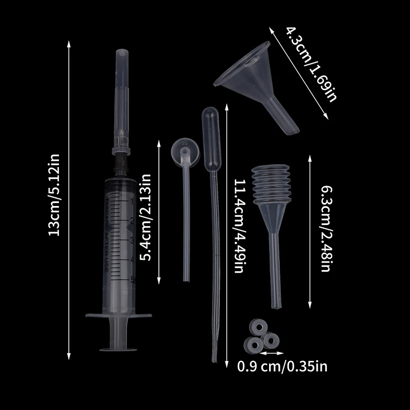 Набор инструментов для заправки духов пластиковый диффузор шприц соломка с