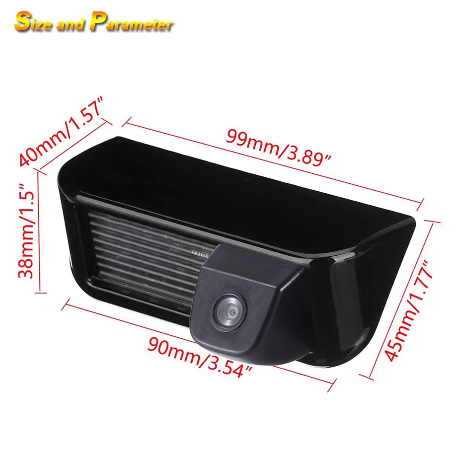 Автомобильная камера заднего вида HD для Citroen Berlingo First Kasten limousine Multispace M B9 2007/01-2016/12