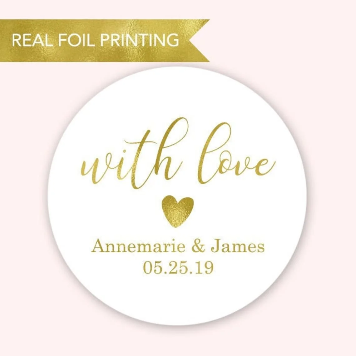 

With Love Stickers Wedding Favor Stickers Wedding Stickers Custom Wedding Stickers Personalized Wedding Stickers Foil Envelope S