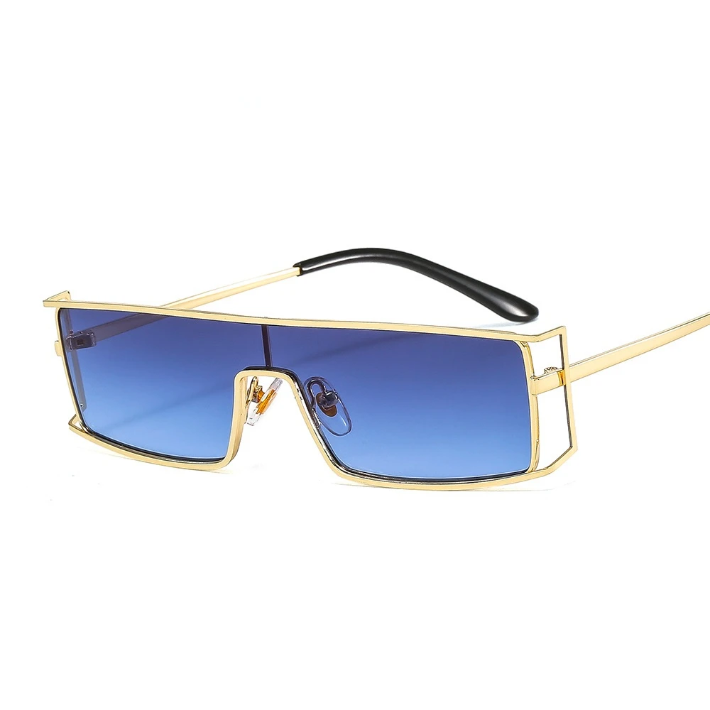 

MYALICE The New Rectangle One-piece Sunglasses Women Brand Designer Personality Sun Glasses Men Fashion Wear Outdoor Tourism