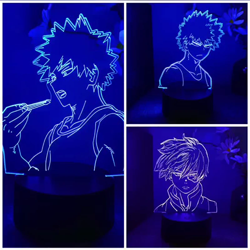 

Лампа в стиле аниме, ночсветильник Yuji Itadori для украшения комнаты, подарок на день рождения