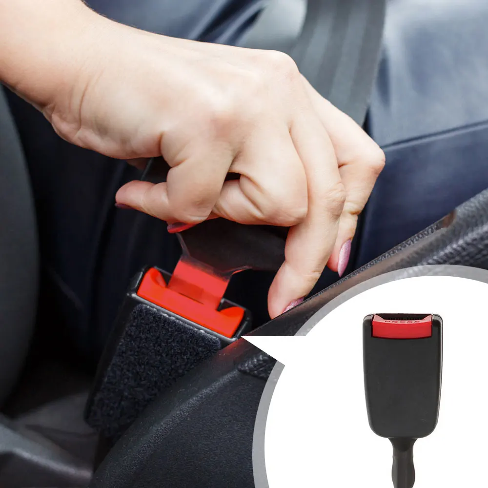 

Universal Car Van Safety Seat Belt Buckle Adapter Socket Connector Camlock Car Interior Accessories