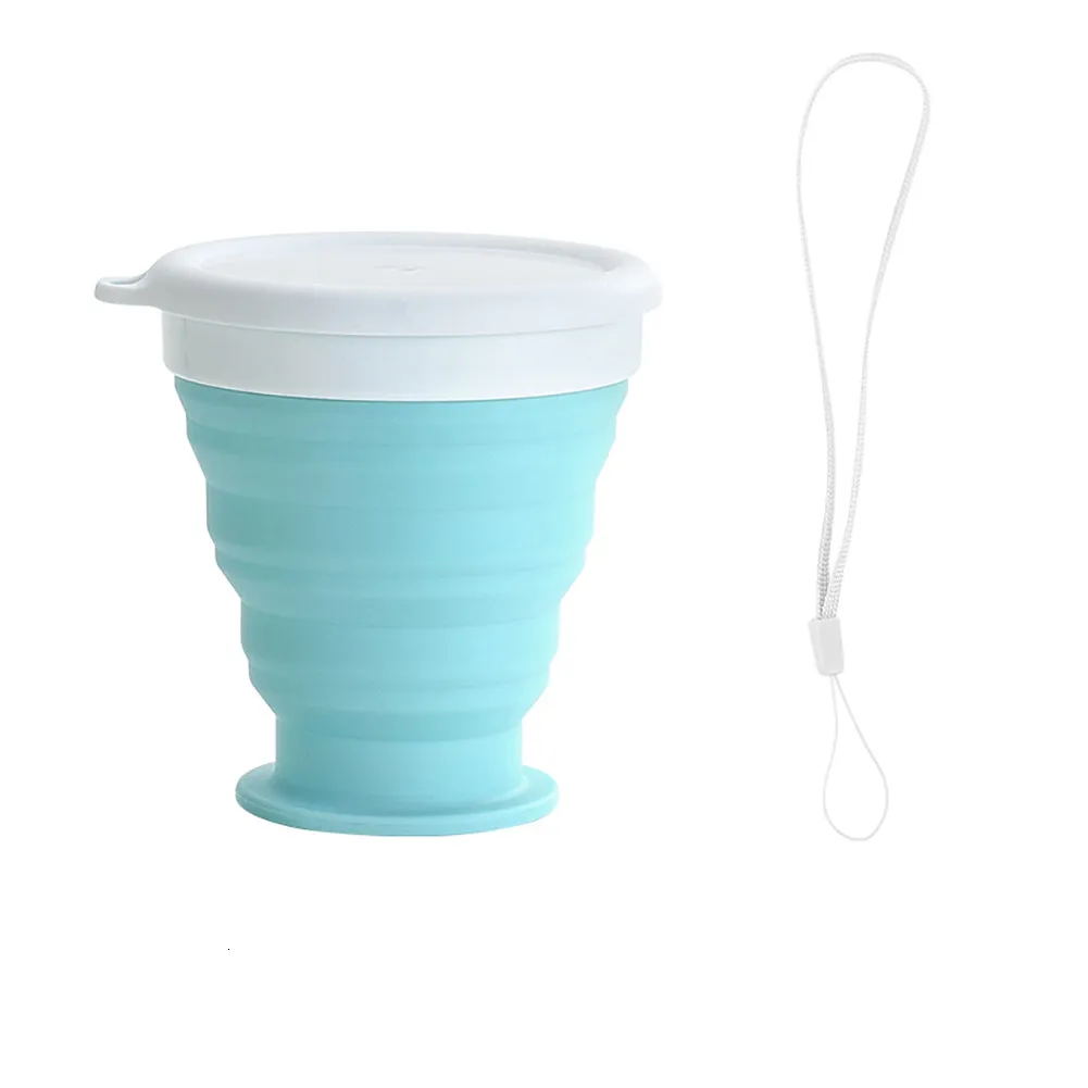 

Coffee Cup Folding 100/200ml Silicone Cup Portable Telescopic Drinking Collapsible Coffee Cup Multi-function Foldable Silica Mug