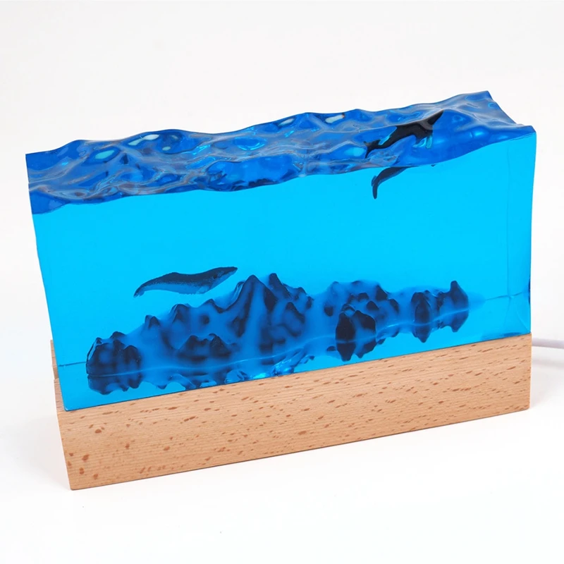 Акция! Набор форм из силикона "Горы, море, волна, водная поверхность, зеркало" для самостоятельного создания кристального эпоксидного смолы.