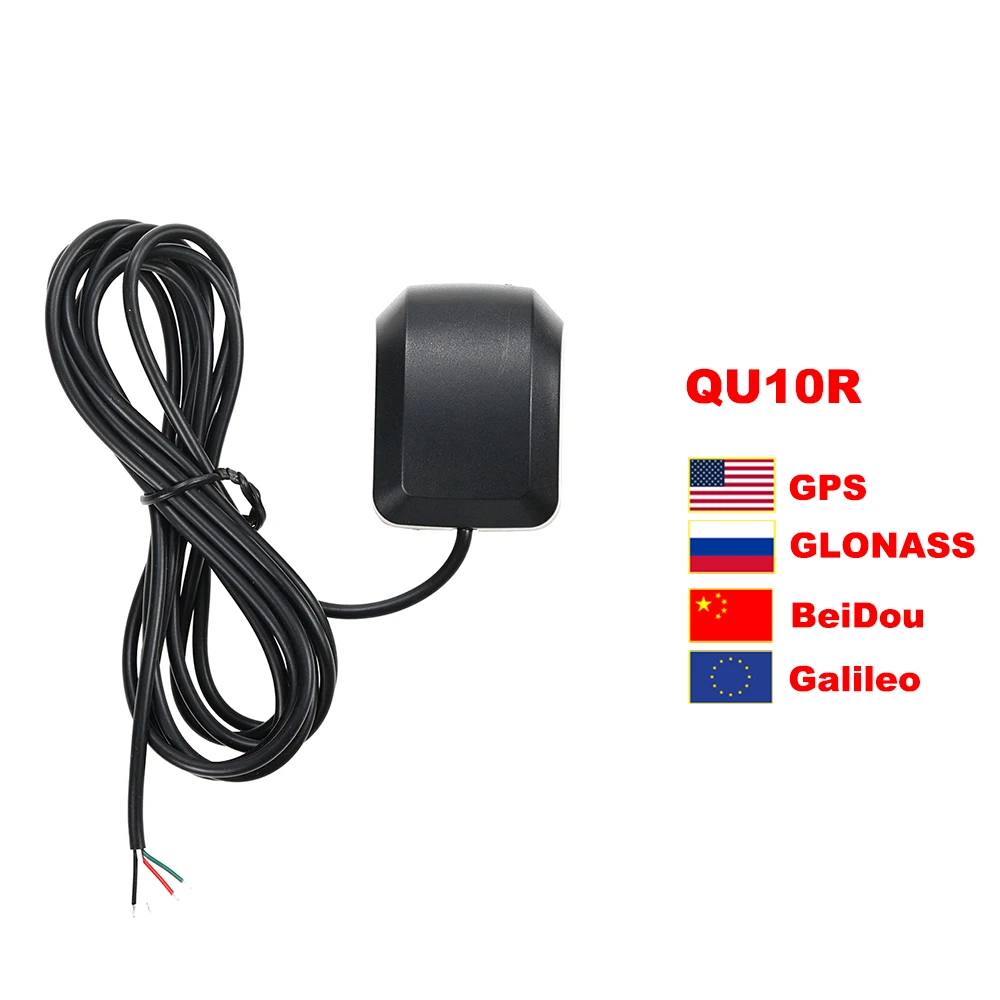 

QUESCAN 5 В последовательный RS232 GPS GNSS модуль NMEA0183 GPS ГЛОНАСС Galileo BeiDou QZSS SBAS приемник с антенной M10 M10050 GPS GNSS