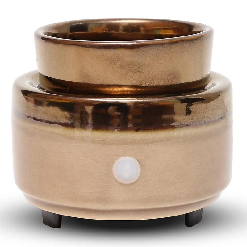 

Ceramic Aromatherapy Stove, Wax Melter Small Tabletop Heater Insulation Plate Household Incense Wax Diffuser US Plug