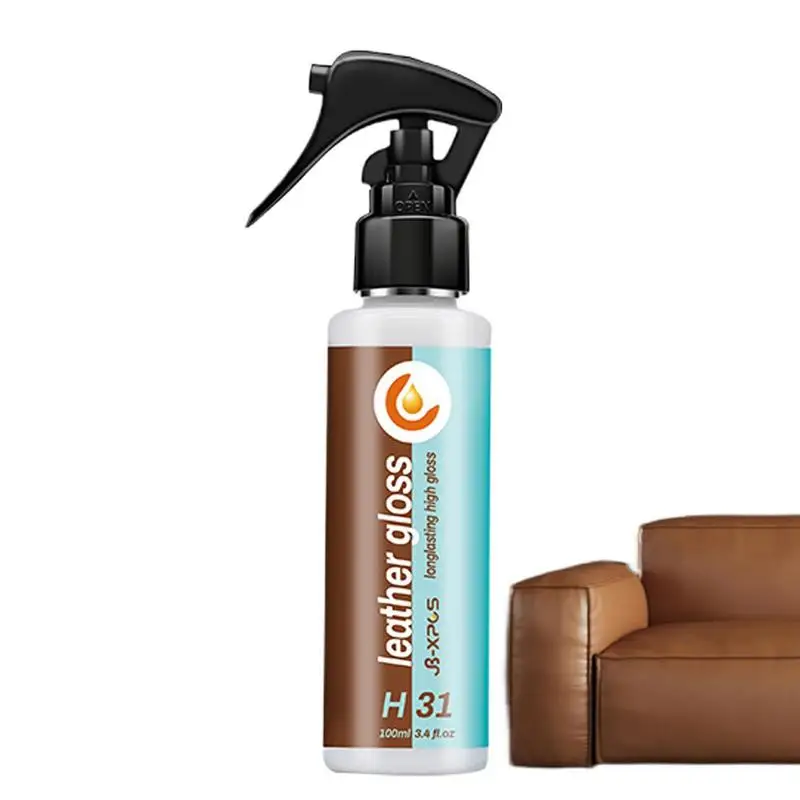 

Leather Repair Gloss Care 100ml Anti Cracking Long-lasting Waterproof Leather Clothing Seat Shoe Polish Leather Restore