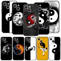 chinese taoism sign tai ji yin phone case for iphone 13 12 11 pro max mini 7 8 plus shell iphone x xr xs max se 2022 cover