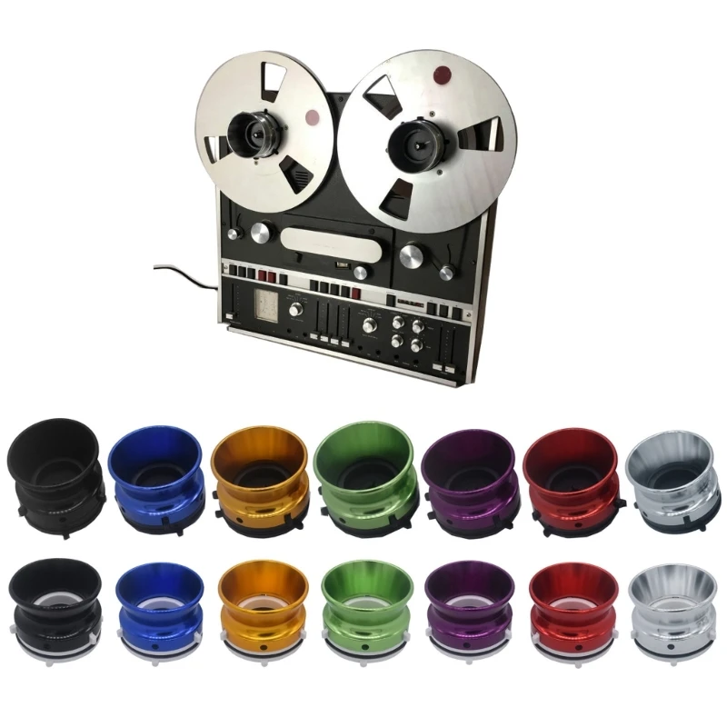 

1 пара 10-дюймовый Открыватель для открывателя Studer ReVox 10-дюймовый универсальный устройство для загрузки верхний ремень устройство алюминиевая чашка для открывателя