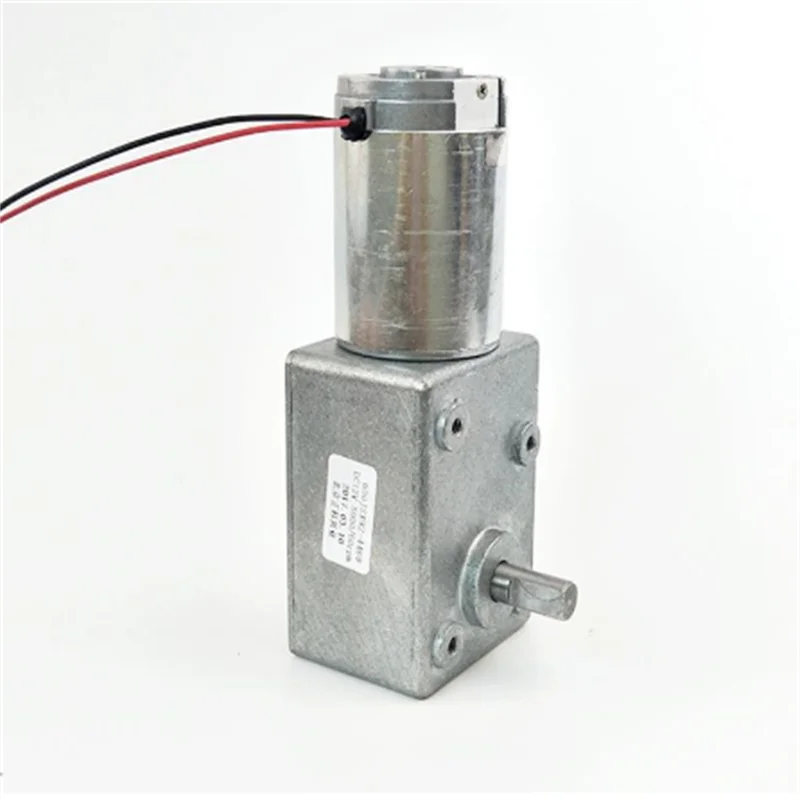 Турбодвигатель 12 В 24 В постоянного тока, 1 шт., Реверсивный самоблокирующийся вал с высоким крутящим моментом, 1 об/мин, 5 об/мин, 10 об/мин, 15 об/мин, 30 об/мин, 60 об/мин