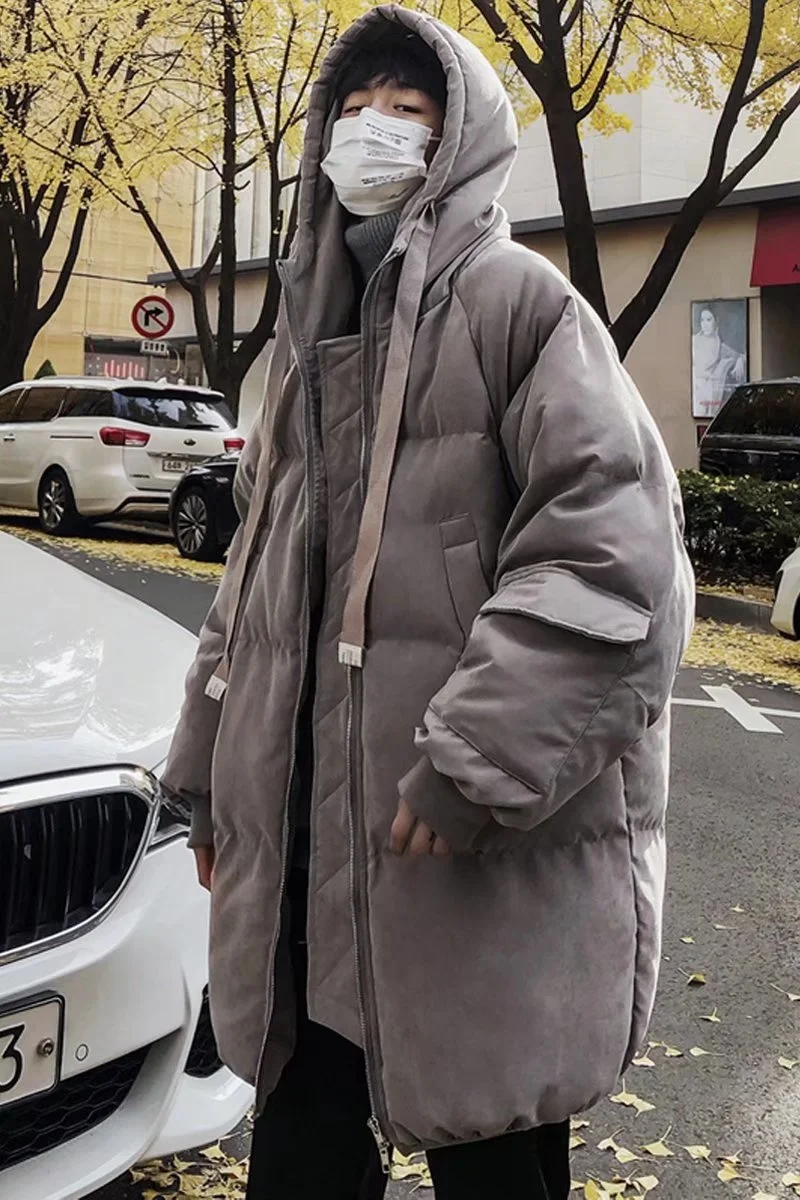 Parka Men Coats 2021 Winter Jacket Men Thicken Hooded Waterproof Outwear Warm Coat Casual Mens Jackets Overcoat Fur Thicking