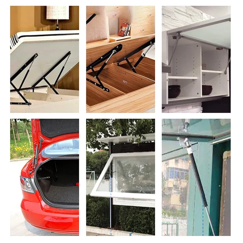 Черная опорная балка для задней двери 550 мм/21 65 дюйма опорный стержень задних