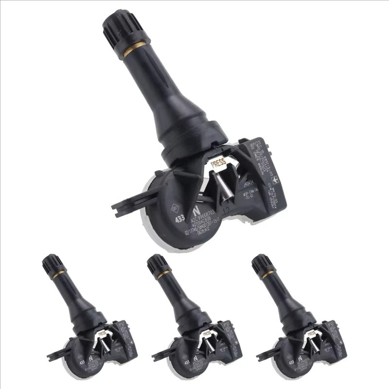 

4 шт. 407004CB0B автомобильная система датчика давления в шинах TPMS 433 МГц для Lada Kalina Nissan Qashqai Almera Infiniti Q60 40700-4CB0B