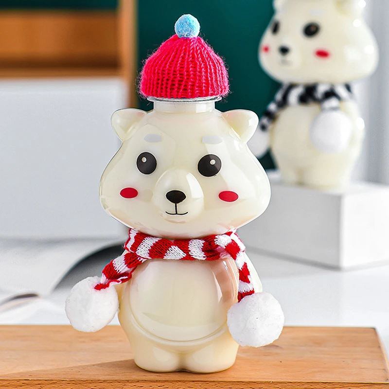Tea Milk Fruit Water Cup Beverage Bottle Disposable Yogurt Food Grade Plastic Bottle Milk Tea Shop Juice Bottle Party