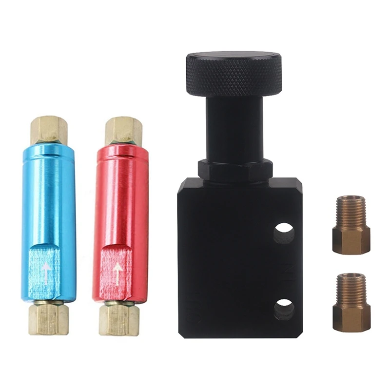 

Универсальный клапан для пропорции тормозов 1/8NPT, регулируемый тормозной клапан, диск/барабан с комплектом остаточных клапанов 2Lb и 10Lb