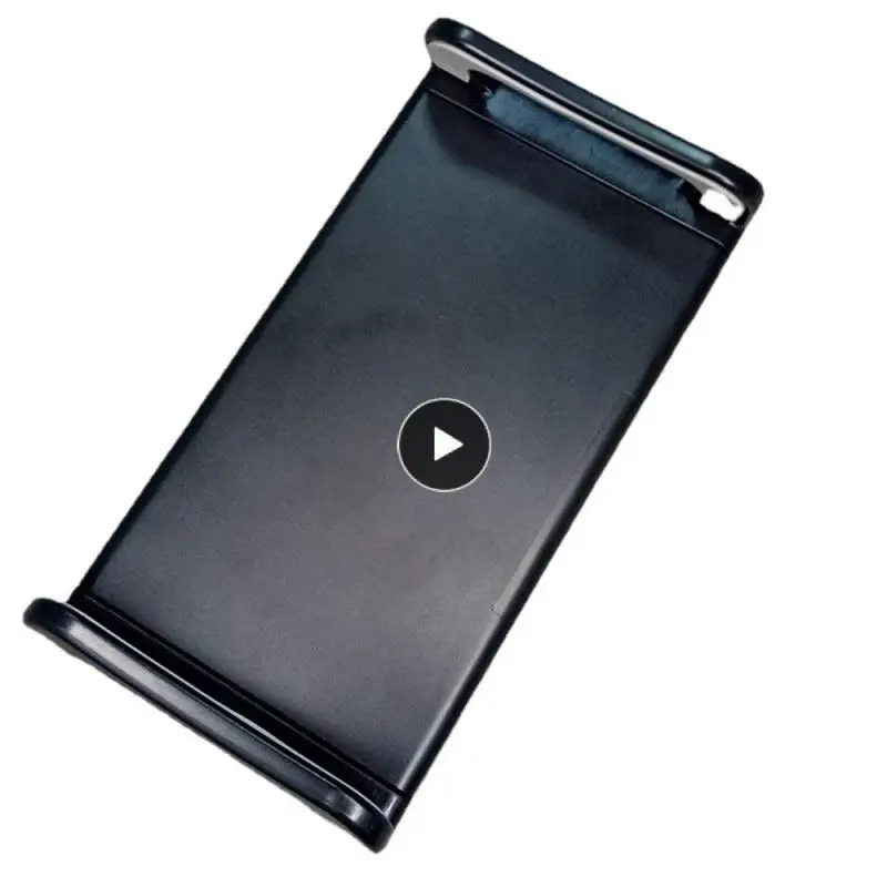 

Universal Large Stand Clip Durable Not Drop Rotary Plate Clamp White Non-slip Tablet Clip Reserved Jack Mobile Phone Holder