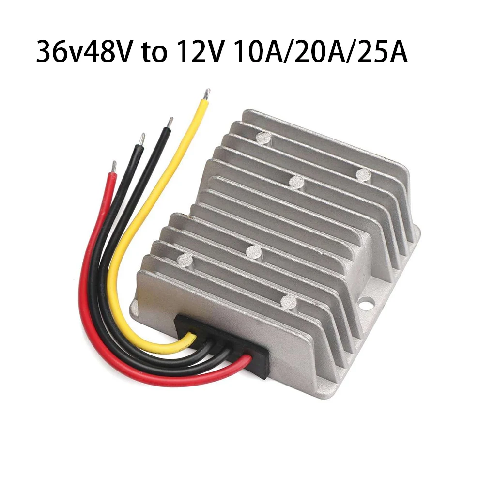 

36V 48V to 12V 10A 15A 20A 25A DC DC Step Down Converter Buck Regulator Golf Cart Voltage Reducer