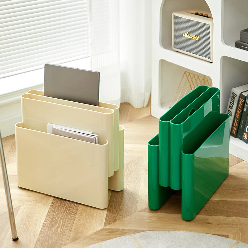 

Bookshelves Library Furniture Magazine Shelf Living Room Organizer Storage Shelving Desktop Space Saving Small Bookcase