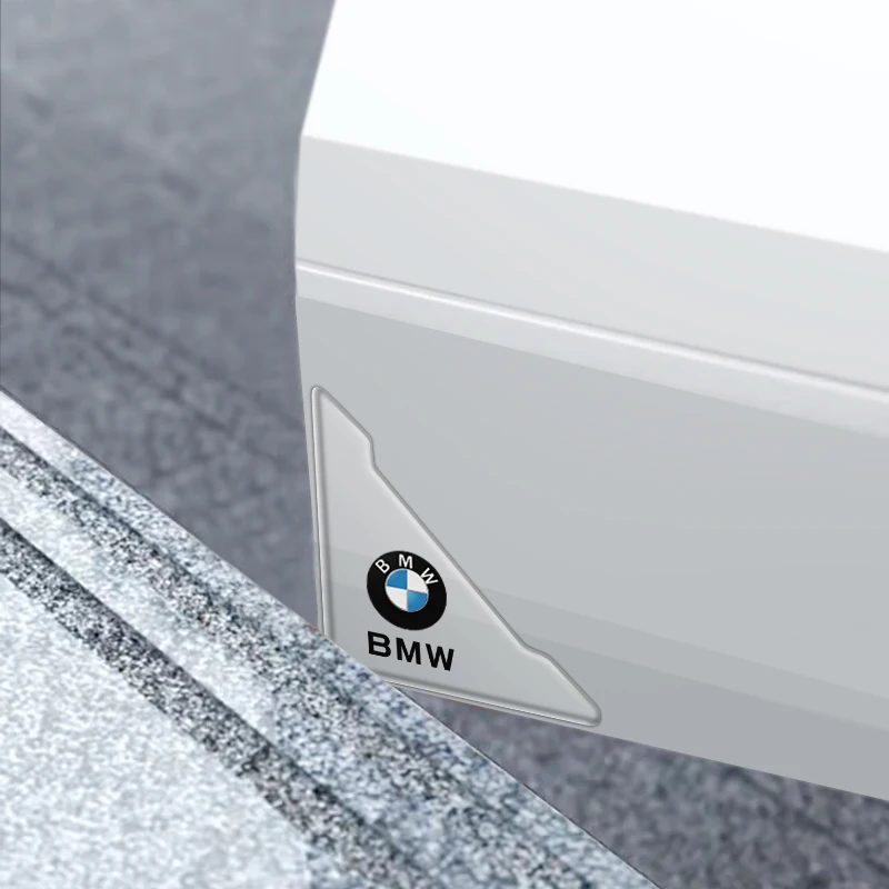 2 шт. наклейки на углы автомобильных дверей BMW E30 E38 E39 E46 E60 E61 E90 X1 X3 X4 X5 X6 E70