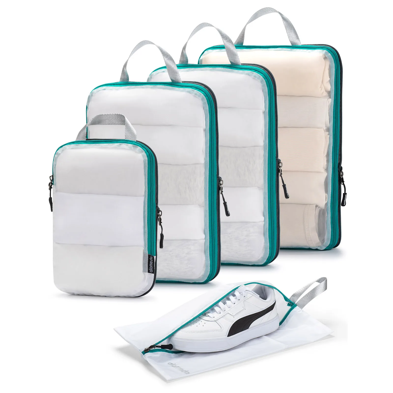 Упаковочные кубики с прозрачными