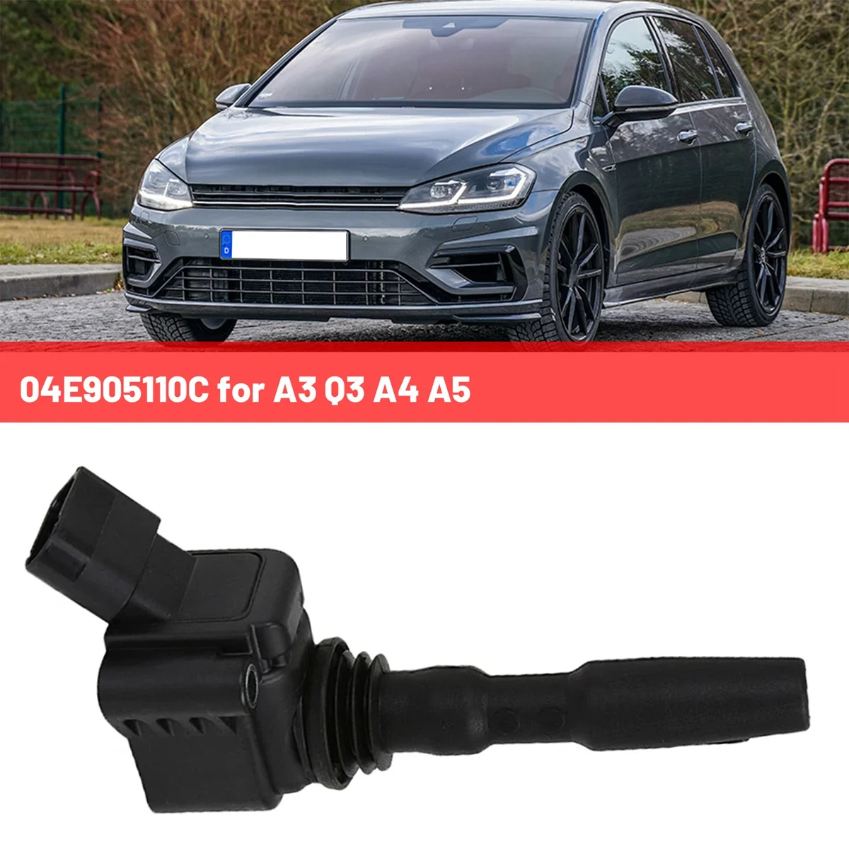 04E905110C комплект катушки зажигания высокого напряжения для Audi A3 Q3 A4 A5 Volkswagen