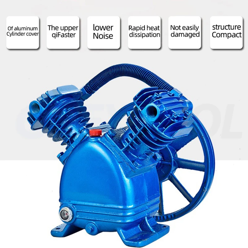 Головка воздушного компрессора с двойным цилиндром и триплексом головка насоса