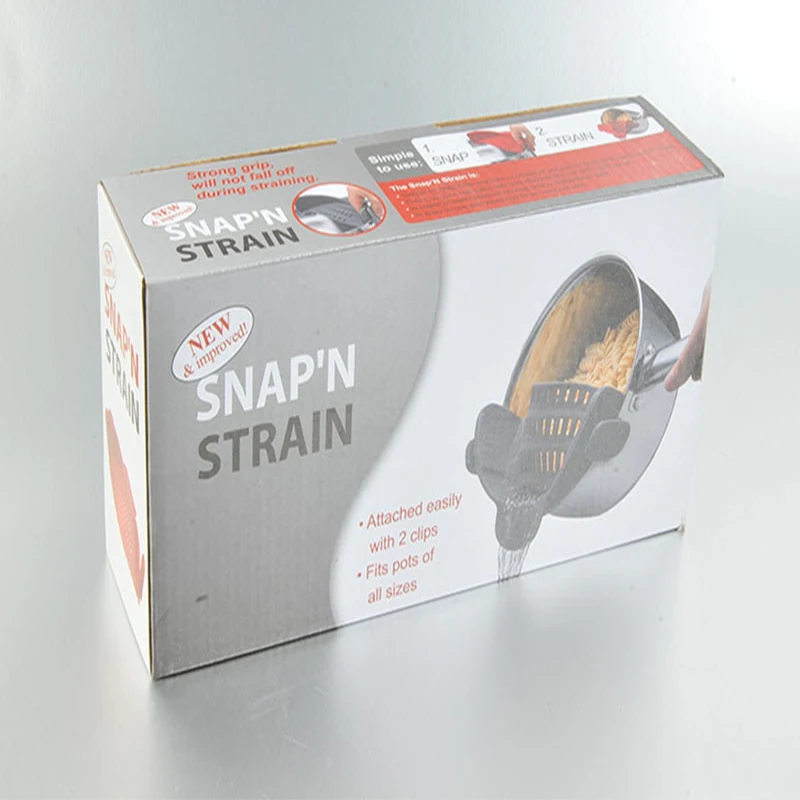 pot bowl funnel strainer wide mouth silicone kitchen tool rice noodles washing colander household gadget leakproof drainer free global shipping