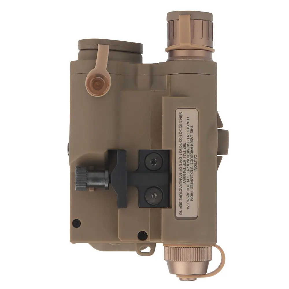 Задний контроллер мыши PEQ 15 Аккумуляторный блок с красными зелеными лазерными