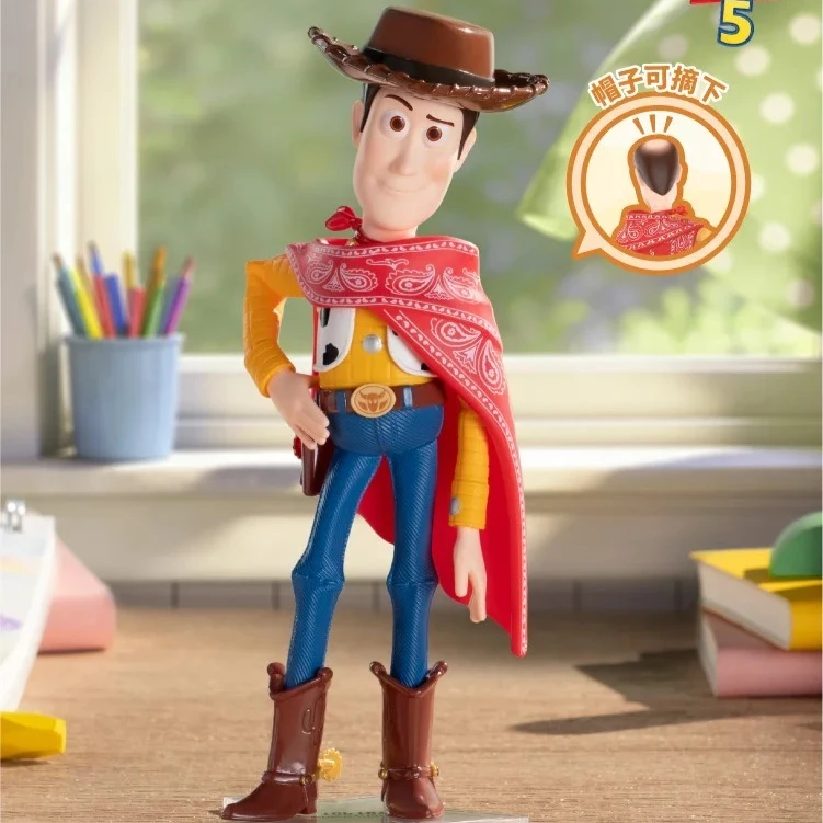 Фото Новые фигурки TOPTOY из «Истории игрушек 5: Вечные друзья» в слепых коробках: Базз Лайтер, Джесси, Вуди. Милые аниме-фигурки в таинственных коробках. Игрушки-подарки. №1