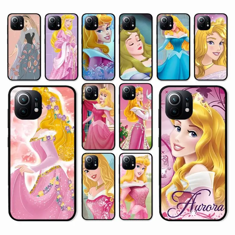 

Disney Sleeping Beauty Princess Aurora Phone Case for Xiaomi mi 8 9 10 lite pro 9SE 5 6 X max 2 3 mix2s F1