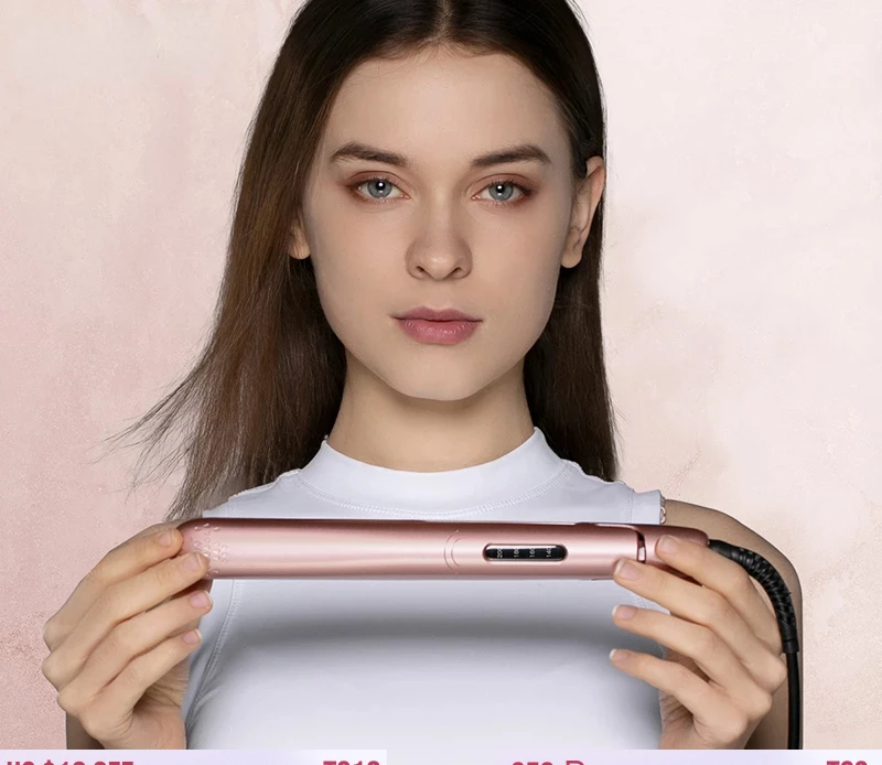 

Enrollor Dual-Use Hair Straightener&Curler 2 In 1 Hairstyling Anti-Scald 140℃~200℃ Constant Temperature 30s Rapit Heating