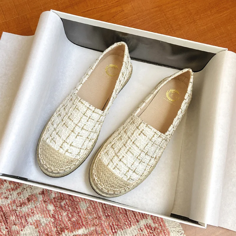 

2022 new hot selling casual fashion thick bottom flat spring and autumn single shoes women's shoes