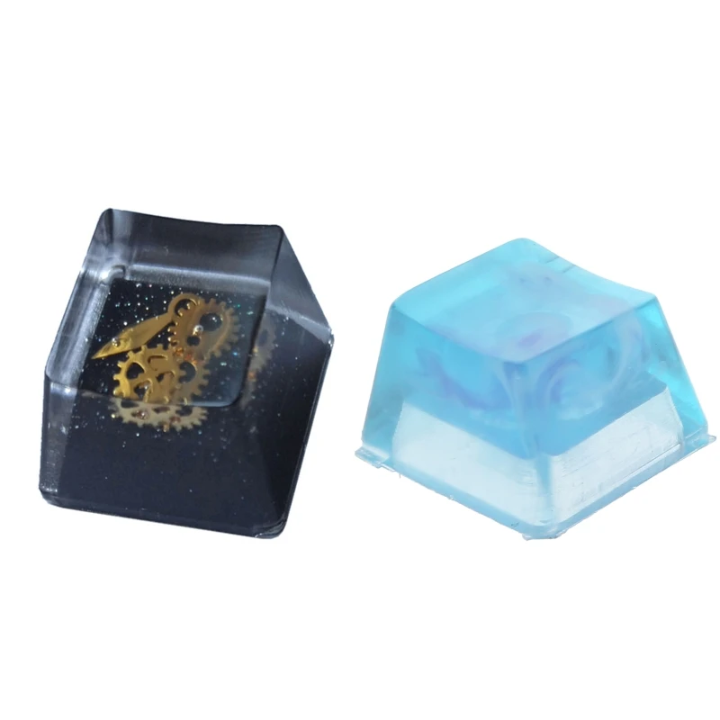 

Handmade Customized OEM R4 Profile Resin Keycap for cherry MX Switches Mechanical Keyboard RGB Translucent Resin Keycap