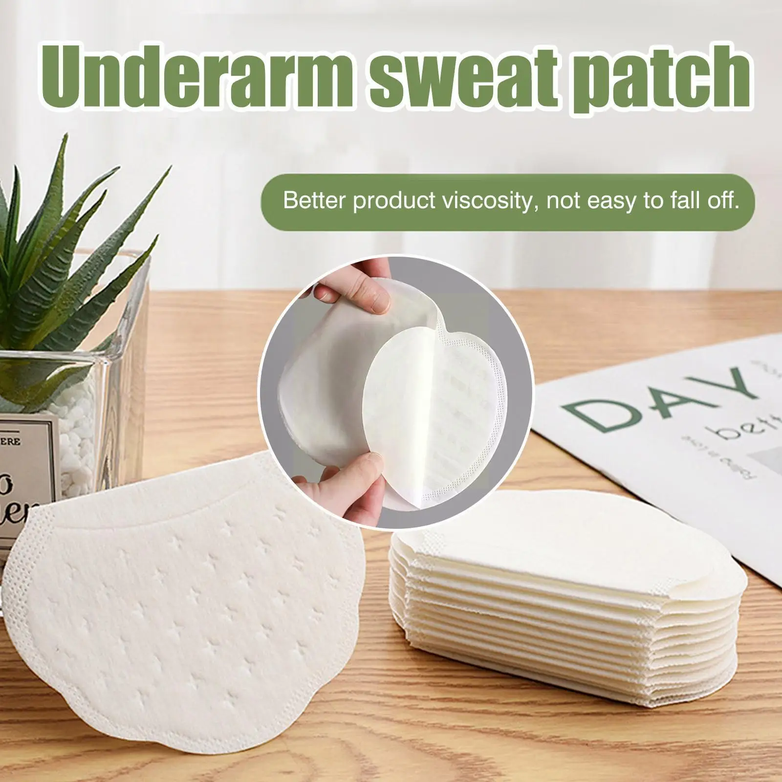 

10pcs Summer Armpit Sweat Pad Disposable Underarm Deodorants Patch Thin Antiperspirant Absorbent Breathable Sweats Ultra St T4Y3