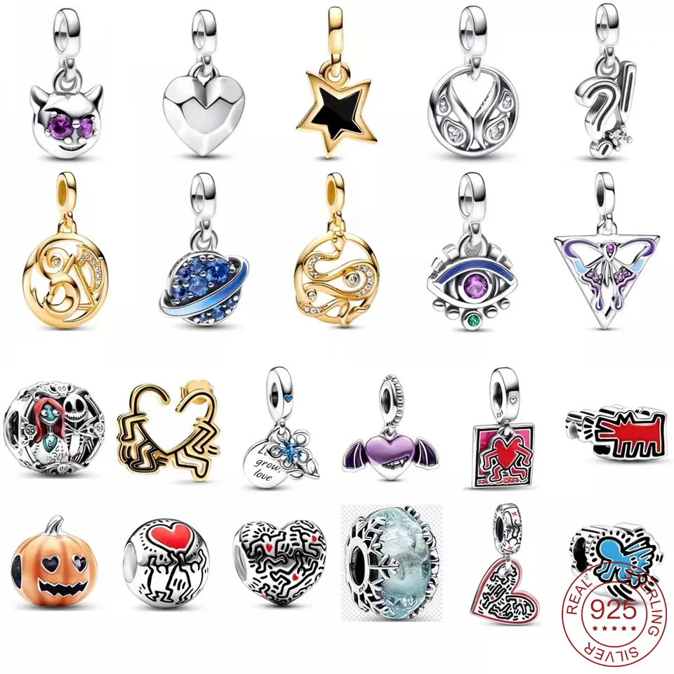 

Женский браслет из серебра 2022 пробы, с подвеской в виде людей