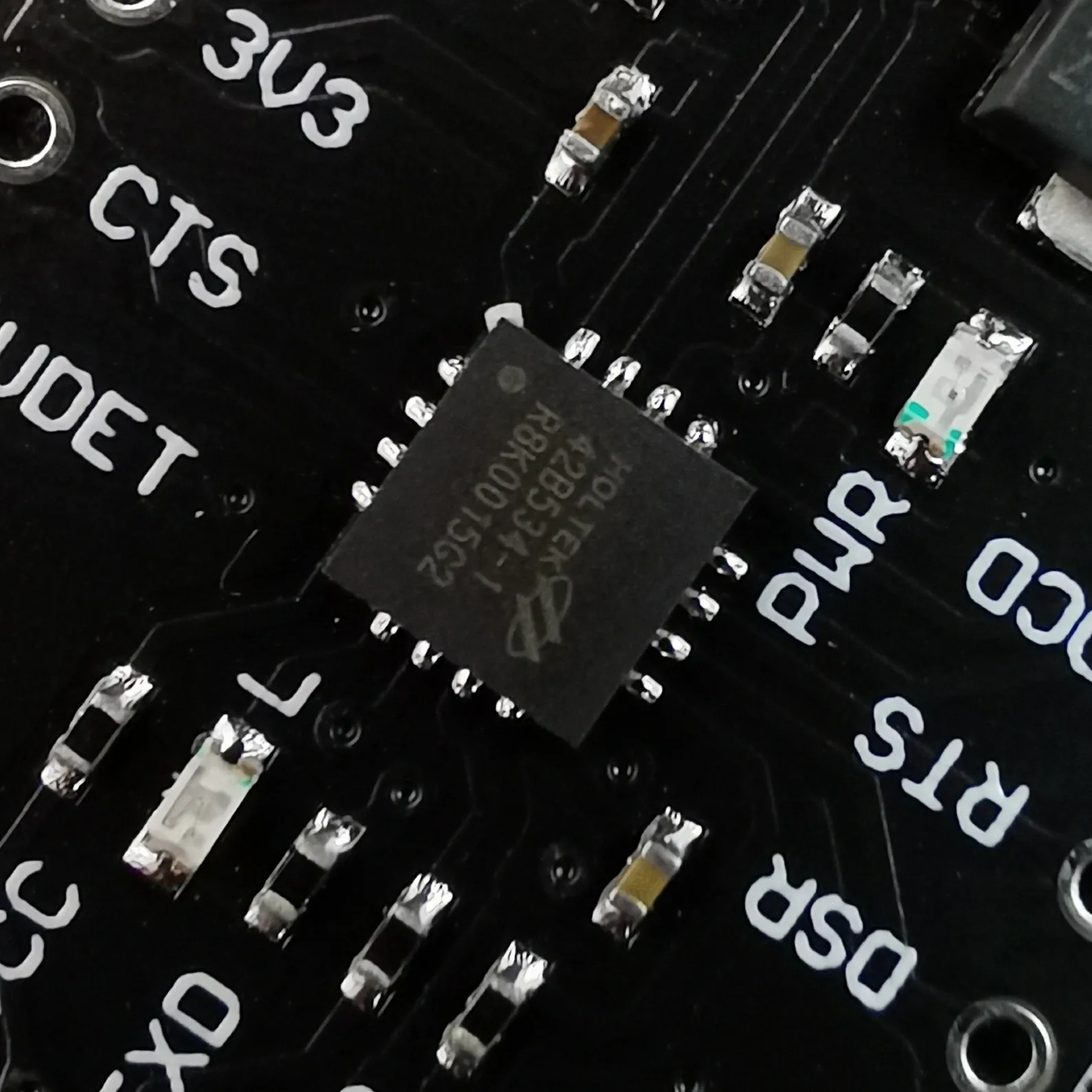 HT42B534-1 Модуль USB-TTL Интерфейс типа C Напряжение 3 В/5 В для LGT8F328P LQFP32 MiniEVB