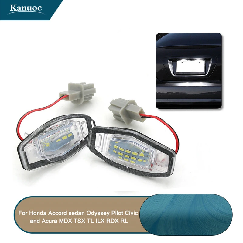 2 шт./компл. для Honda Accord Sedan Odyssey Pilot Civic и Acura MDX TSX TL ILX RDX RL светодиодная лампа