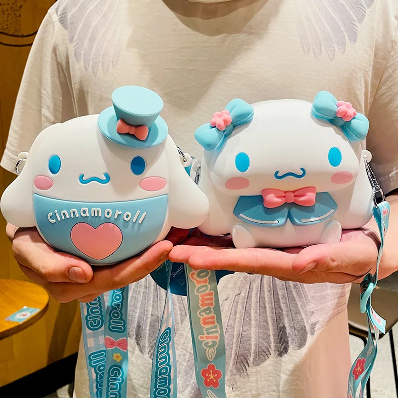 

Sanrios love children's messenger cartoon animation bag Hello Kitty cinnamoroll zero purse creative cute Pendant