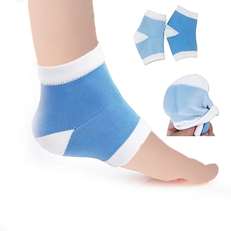 

Cracked Feet Skin Care Protector Kit 2pcs Silicone Moisturizing Gel Socks