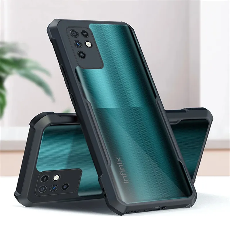 

Crystal Clear Cover For Infinix Note 10 11 Phone Case Shockproof Slim For Infinix Note 10pro 11pro Protective Cover