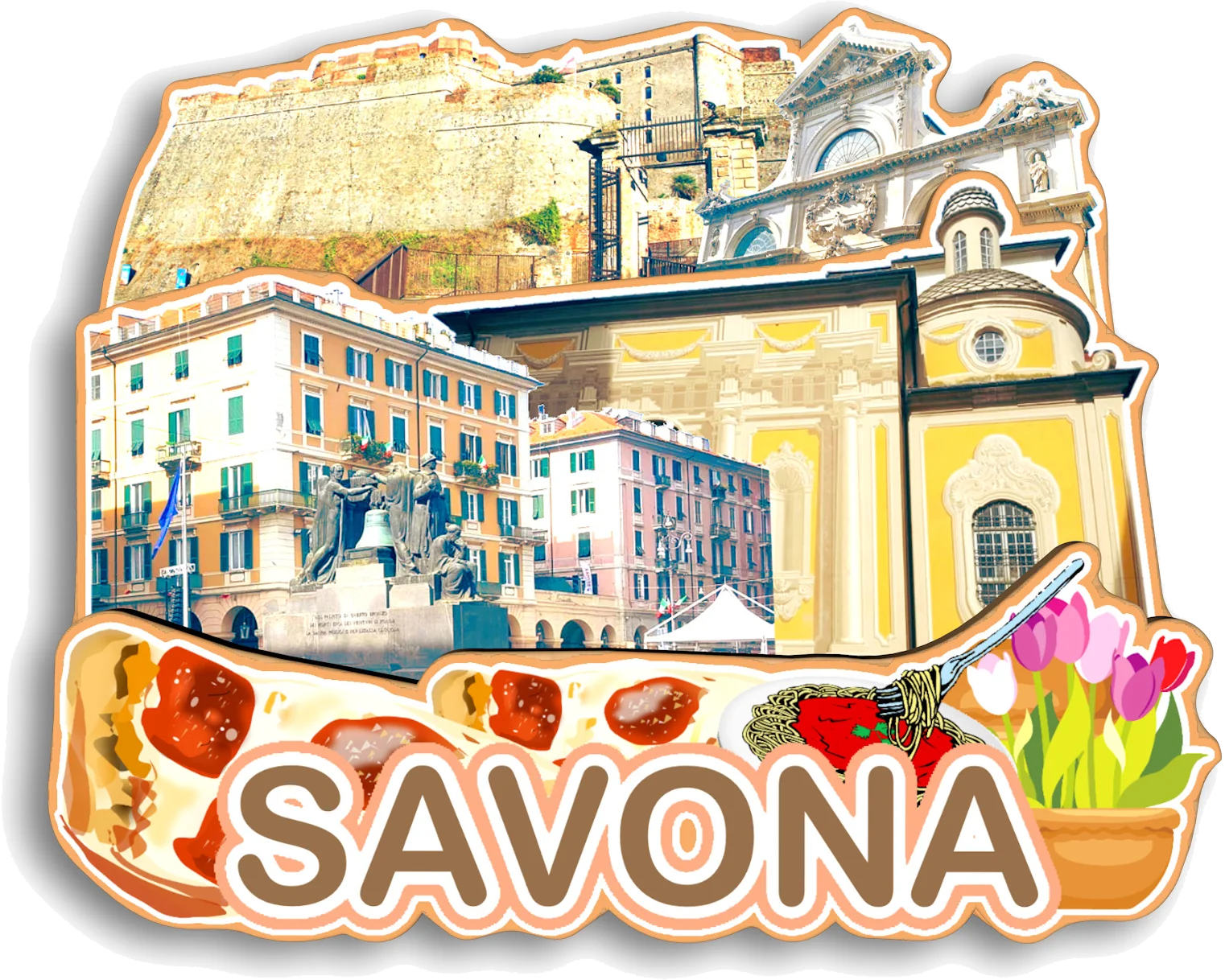 

Магниты для холодильника Италия