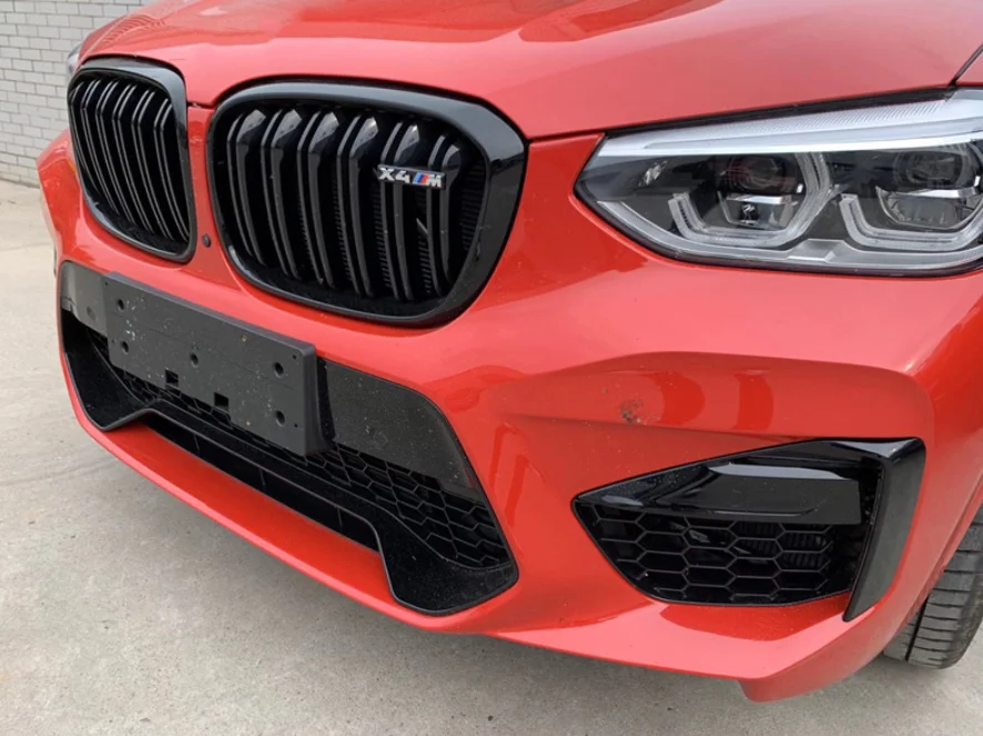 Аксессуары для BMW X4 передний бампер BWM G02 2018-2020 обновление X4M конкуренция комплект