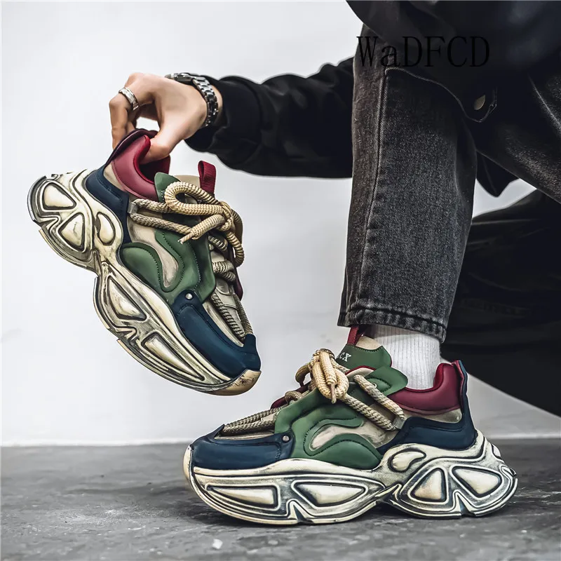 Массивные кроссовки мужская дизайнерская спортивная обувь модная повседневная