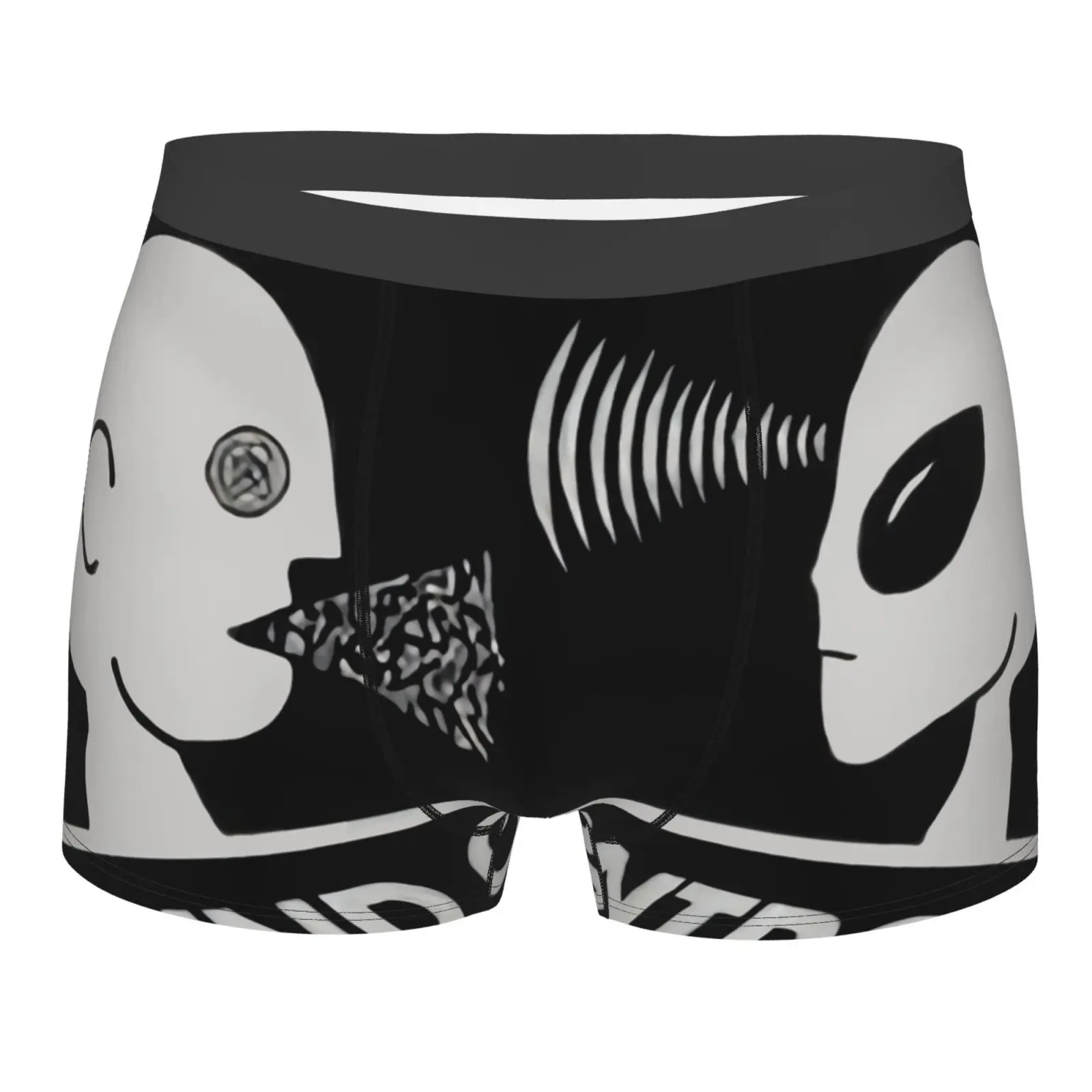 

Трусы-боксеры Alien мастерские для скейтборда, с высокой талией