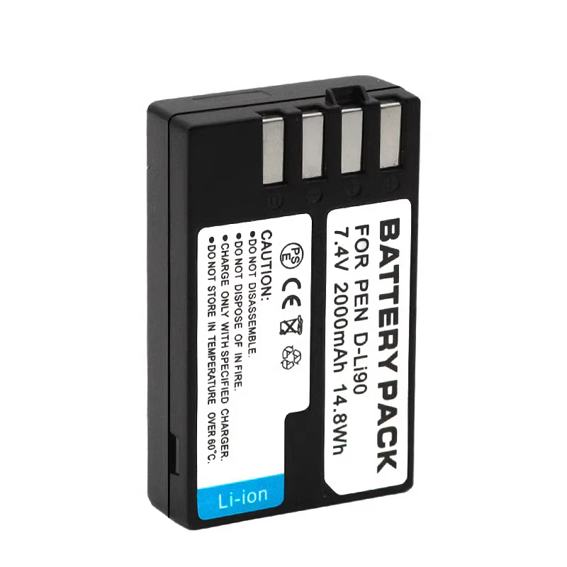 Литиевый аккумулятор D-LI90 для цифровой камеры