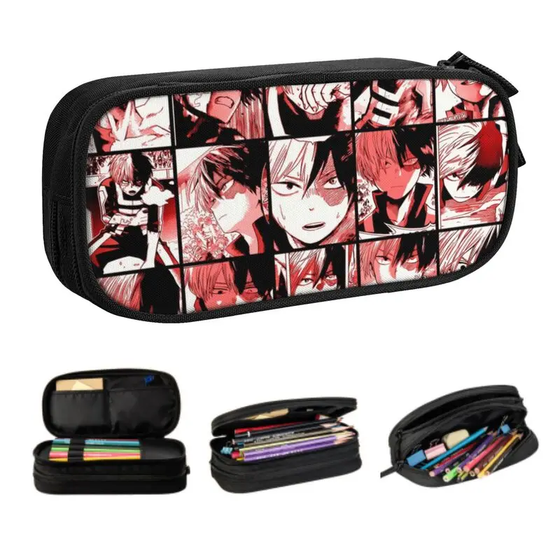 Cases For Girl Boy Big Capacity Japan Anime Manga Pencil Pou