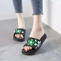 plus size 35 41 summer new outside female floor slippers non slip thick platform slides student casual shoes beach women sandals