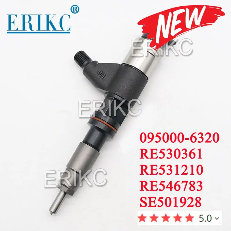 

RE530361 RE531210 RE546783 SE501928 NEW DIESEL FUEL INJECTOR 095000-6320 095000-6321 FOR 4045T, 6068T