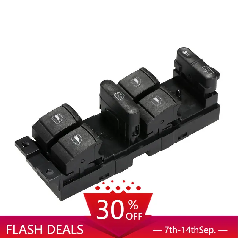 

LP Auto ABS Front Left Driver Side Electric Power Window Master Switch Button For VW Bora Golf Seat Leon Skoda Superb 1J4959857