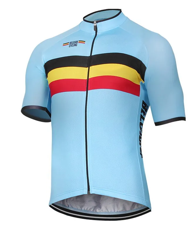 

2018 BELGIUM NATIONAL TEAM SHORT ONLY SLEEVE CYCLING JERSEY SUMMER CYCLING WEAR ROPA CICLISMO WITH LASER CUT SIZE XS-4XL